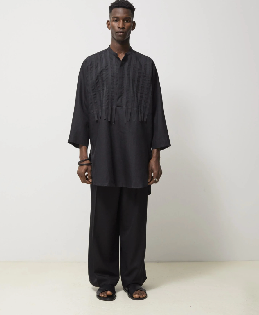 Chale Linen Black