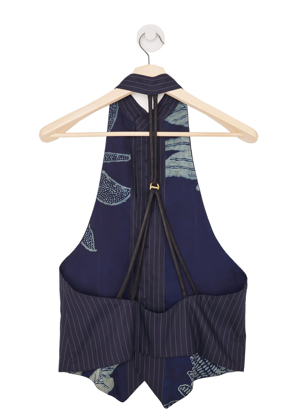 Dario Tailored Waistcoat in Pinstripe Wool